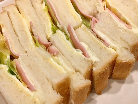 簡単★シンプルなサンドイッチ♪